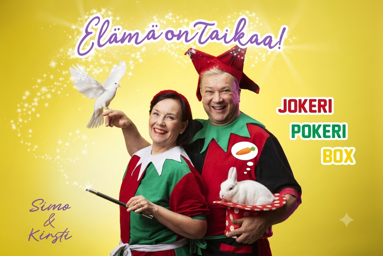 JOKERI POKERI BOX- Elämä on Taikaa!