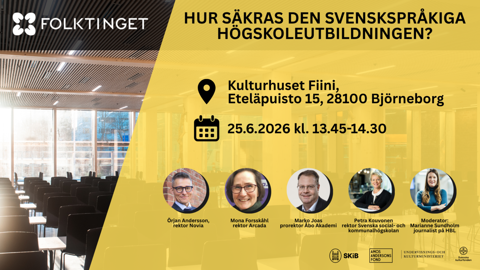 Hur säkras den svenskspråkiga högskoleutbildningen?